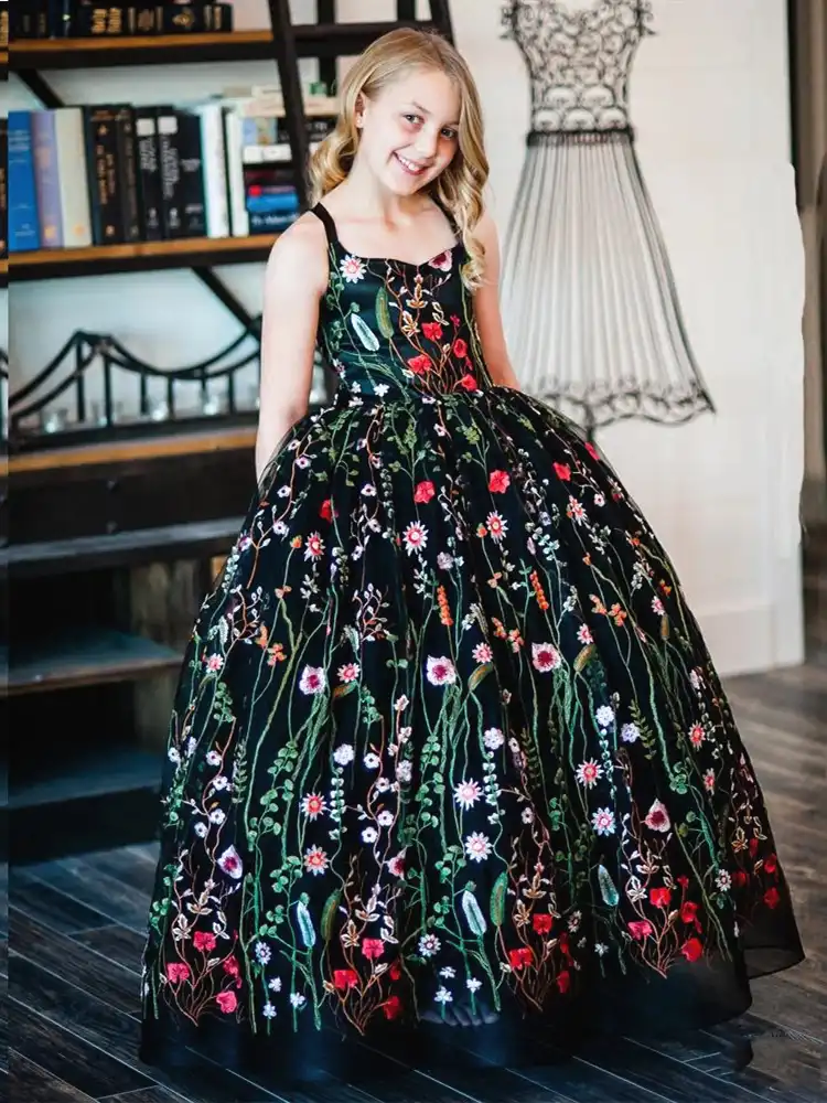 little miss flower girl dresses