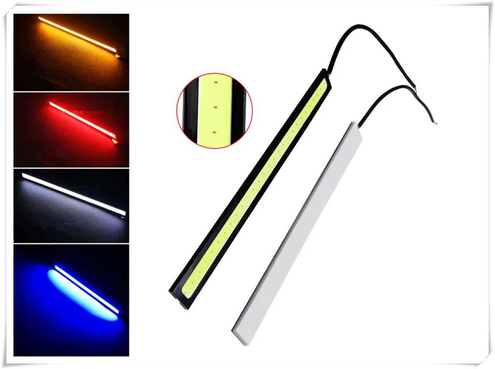 2шт 12В универсальные автомобильные аксессуары дневные ходовые огни