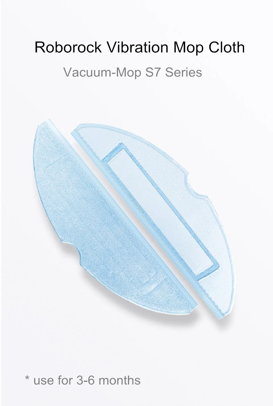 Original Roborock S7 Parts of Washable Filter Main Brush Mop Cloth Side Brush Dust Bag Bracket Robot Vacuum Cleaner Accessories
