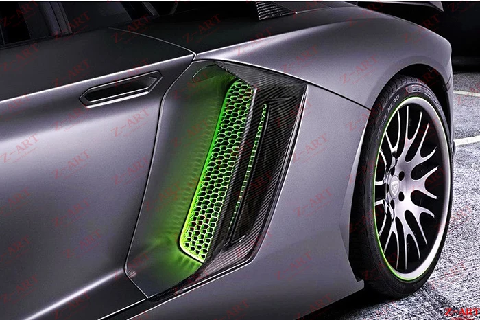 Боковые вентиляционные отверстия Z-ART из углеродного волокна для LP700 боковые