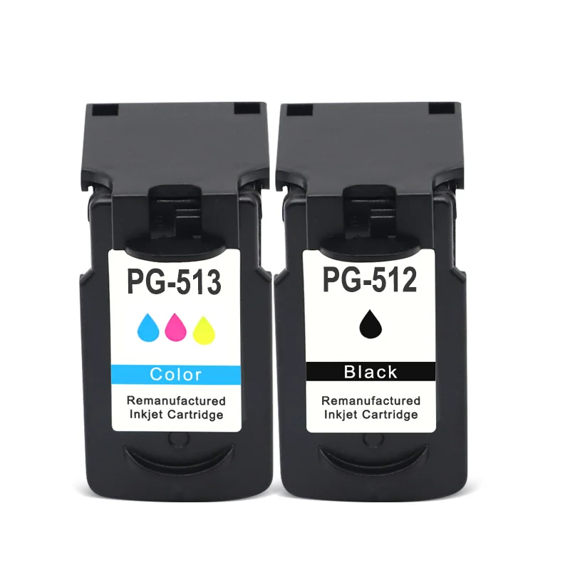 Cartucho de tinta a Color para Pixma MX420 impresoras CL-513 pg-512 negro y CL513 Originales genuinos Canon PG512 