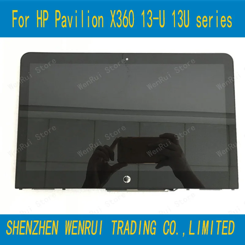 ЖК-дисплей 13 3 дюйма для серии HP Pavilion X360 13-U 13U сенсорный экран дигитайзер стекло с