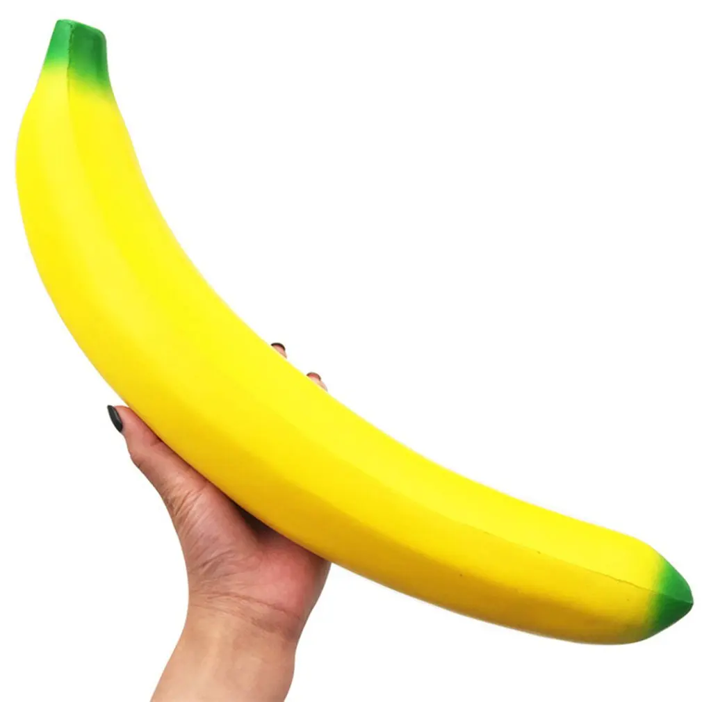 Slow Rebound Super Large peach banana and orange Toy Simulation Model Pressure Release Toy Christmas and Hallowen gift for Kids