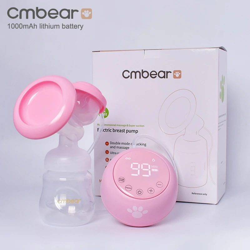 Новый 2020 Cmbear усовершенствованный Электрический молокоотсос без BPA Мощное