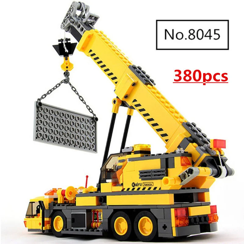 720 шт. 2в1 совместимый бренд Technic экскаватор модель строительные блоки Кирпич без комплект двигателя город дети игрушки для детей подарок - Цвет: No.8045