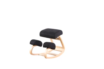 

Ergonomic Kneeling Chair: Knee Stool for Better Posture, Perfect for Body Shaping and Stress Relief in Home Office (Black/red)
