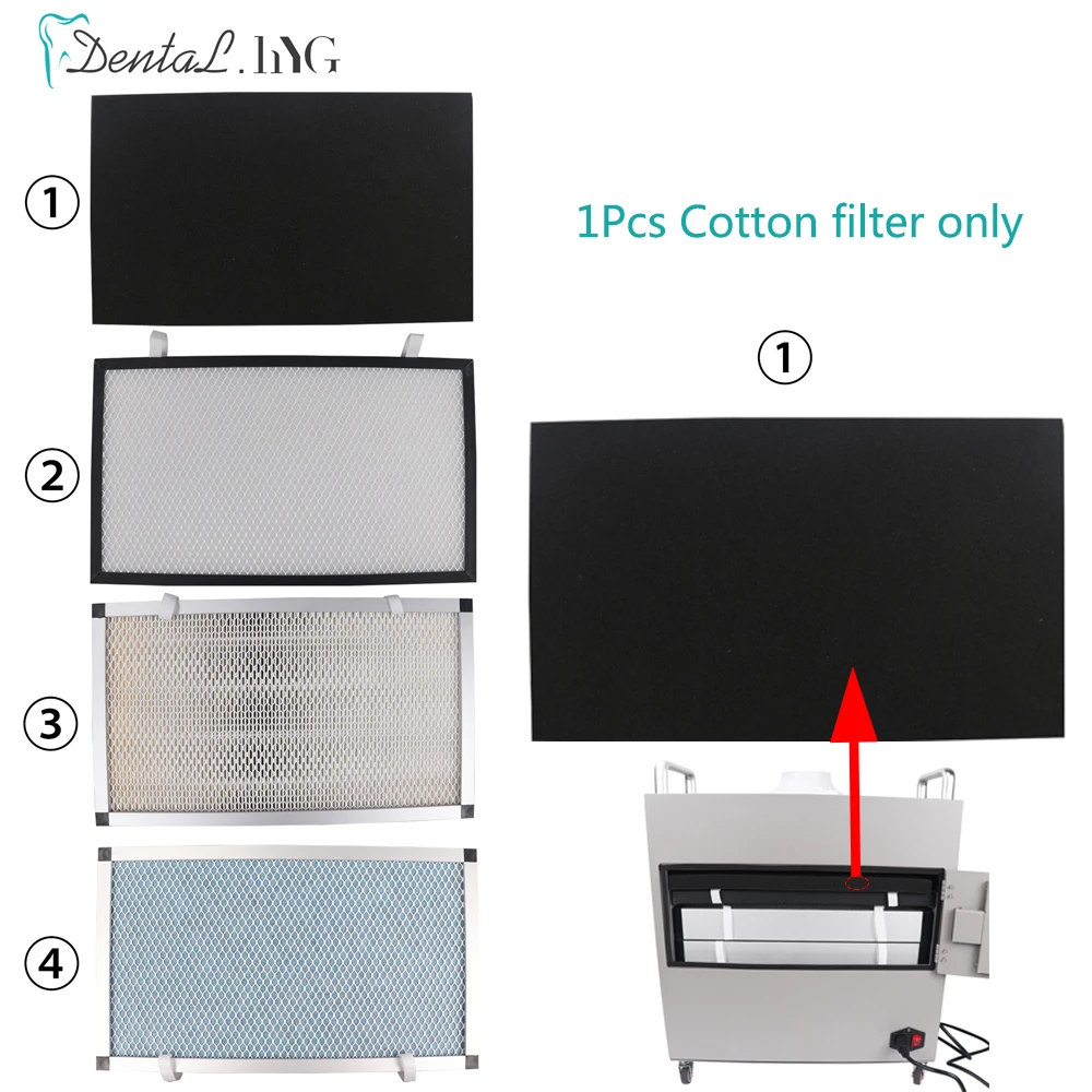 1Pcs Extra filter Cotton filter dental suction machine air filter of