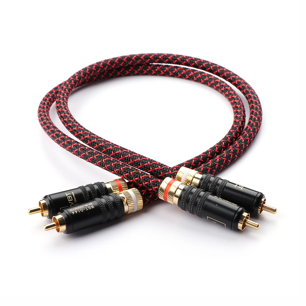 Пара CANARE L4E6S 99.998% OFC медный аудиокабель с позолоченным разъемом RCA к | Электроника