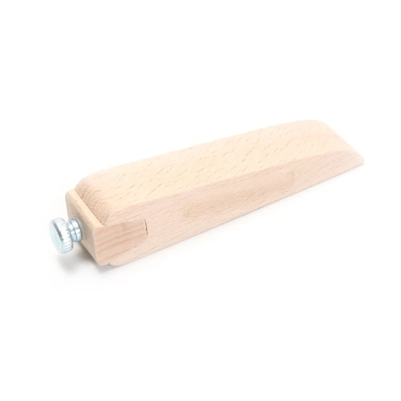 1 pcs Wooden Leather Sanding Block Handmade Leather Craft Tool Sandpaper Polishing Aids