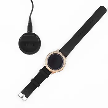 

QI Wireless Charging Base Dock Cradle Charger for Samsung Galaxy Watch Gear S3 S2 SM-R800 R805 R810 R815 K1KF
