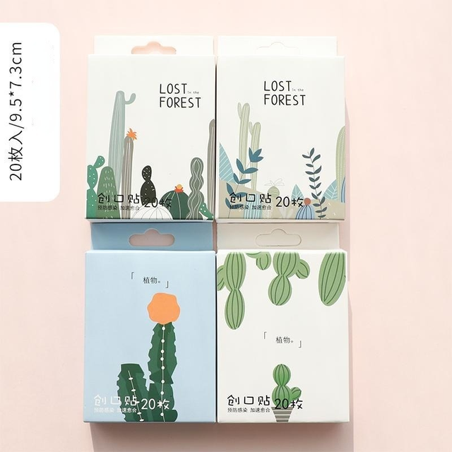 Skin Patch Cartoon Animal Mouse Pattern Band Aid Sports First Aid Kit Portable Adhesive Bandage Wound Dressing Tape