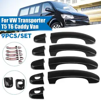 

4 Various Style 1 Set Door Handle Covers Trim For VW TRANSPORTER for T5 2003 2004-2015 for T6 2015-up for CADDY VAN 2004-2015