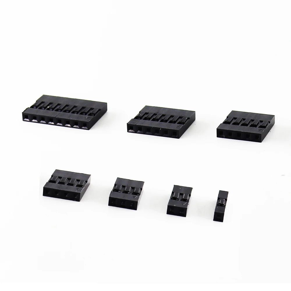 620Pcs Dupont Connector 2.54mm Dupont Cable Jumper Wire Pin Header Housing Kit Male Crimp Pins+Female Pin Terminal Connector