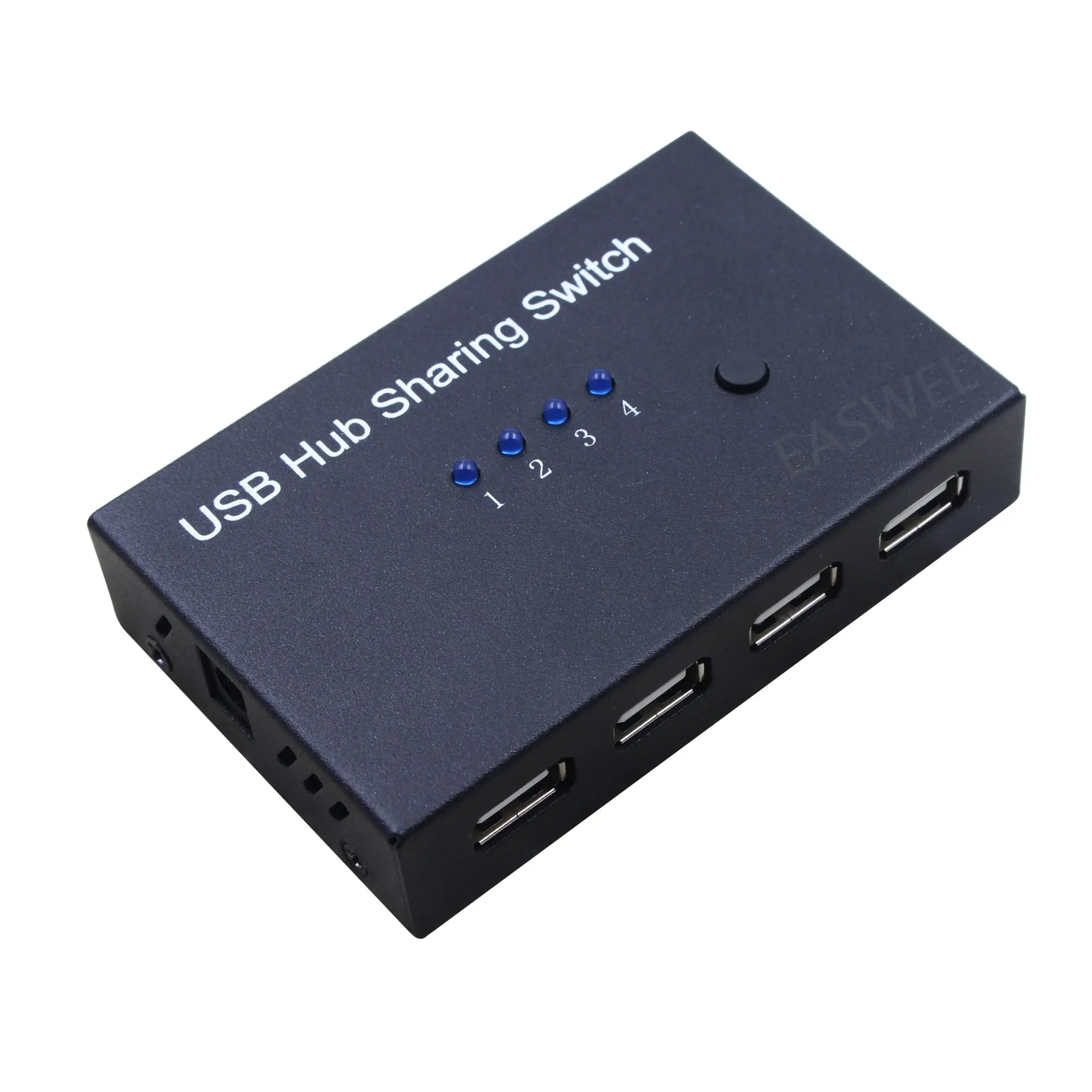Usb-хаб Переключатель Селектор 4 порта USB 2,0 распределительный коммутатор для ПК Сканер Принтер