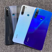 

6.3" 2019 New For Xiaomi Redmi Note 8T Battery Cover Back Glass Rear Housing Case Panel With Camera Lens High Quality