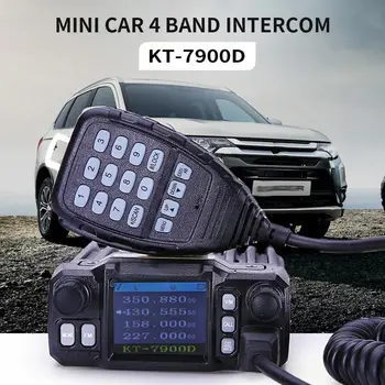 

Mini Mobile Radio Quad Band Transceiver Car 4 Bands Radio Ham Radio Walkie Talkie High Quality Car Accessories