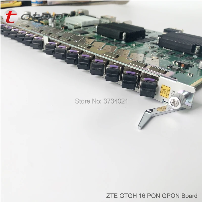 Оригинальный ZTE C300 C320 OLT Оптический линейный терминал использование GTGO GTGH 6 портов