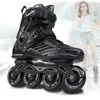 JK Slalom Skate Inline Skates Professional Adult Roller Skating Shoes Sliding Free Skate Patins 35-46 Good As SEBA Sneakers ► Photo 3/6