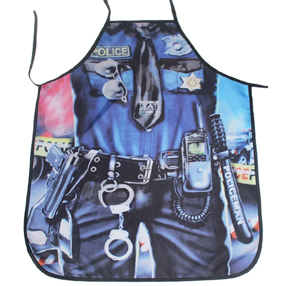 Funny Novelty Aprons Cooking Kitchen BBQ Apron Necktie Muscleman Bikini Women Pattern SLC88 - Цвет: 2
