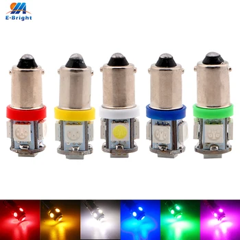 

10pcs 6V 6.3V DC T11 T4W BA9S H6W 3886X 1895 64111 5050 5 SMD Pinball Light Bulb 60Lm White Blue Red Green Amber Pink warm white