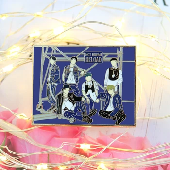 

NCT DREAM Reload Album Mark Renjun Jeno Haechan Jaemin Chenle Jisung Metals Badge Brooch Enamel Pins Accessories Kpop Star Gift