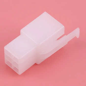 

380Pcs White Circuit Connector Battery Starter Cable Connector Crimp Terminal Kit