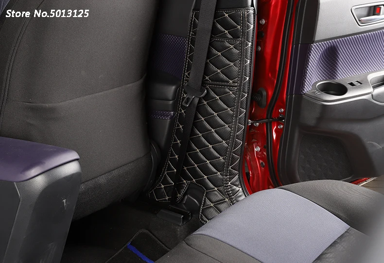 Заднего сиденья анти-пэд заднего сиденья женские босоножки с закрытой пяткой подлокотник защитный коврик для Toyota CHR C-HR автомобильные аксессуары