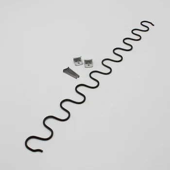 

5pcs 35cm Sofa Couch Recliner Replacement Coil Seat Back Repair Kit with Spring Clips and 40mm Nails