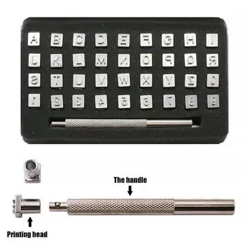 

36pcs Letter Printing And Leather Stamping Tool Set
