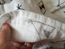 Manta de fibra de bambú para bebé, Toalla de baño suave para recién nacido, lactancia, Sábana de bebé orgánico, manta de muselina para envolver, estera para gatear, 110x120cm