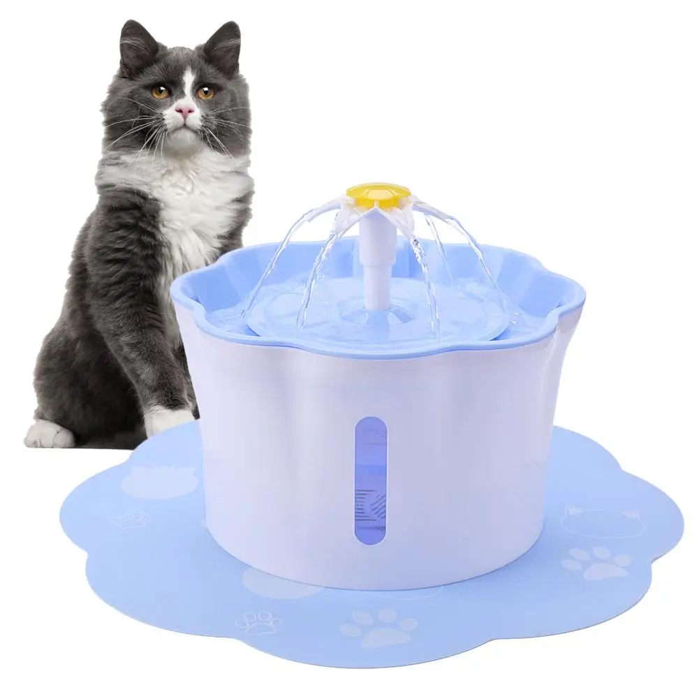 2.6L Automatic Cat Fountain Pet Drinking Water Dispenser Electric Dog Drinking Fountain Cat