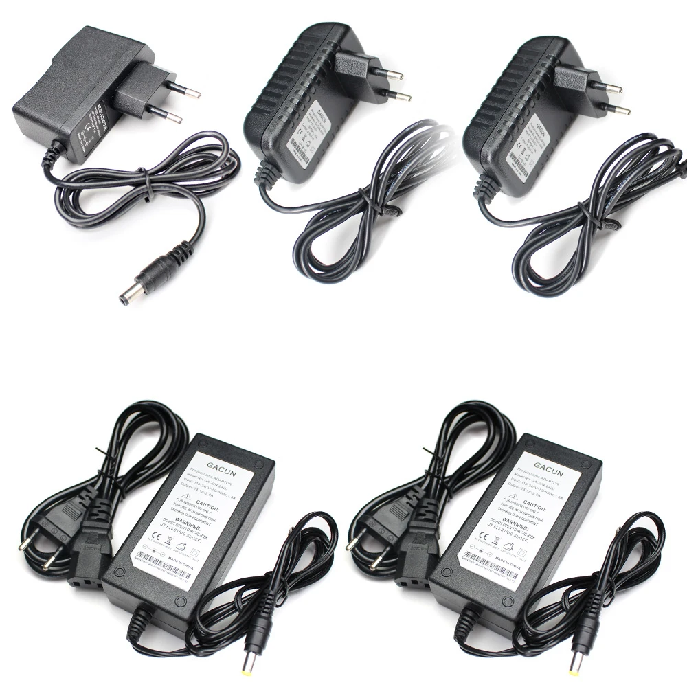 AC DC импульсный источник питания 5 в 12 В 24 1A 2A 3A 5A 6A 8A адаптер Трансформаторы 220 В/110