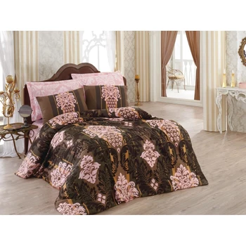 

Cotton Box Royal Satin Duvet cover set Efsun Salmon