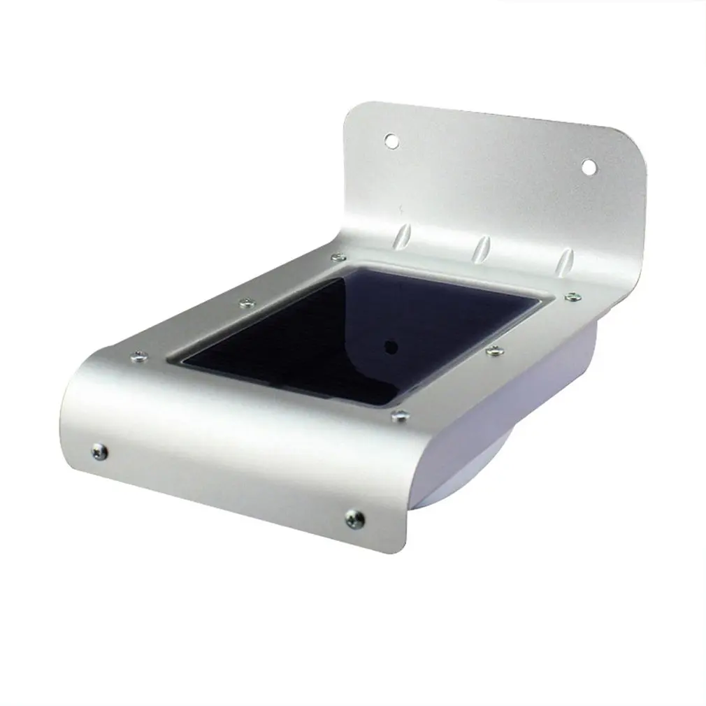 Solar Powered Light Waterproof 16 LEDs Wall Lamp Intelligent Human Body Induction Lamp Outdoor Security Lamp