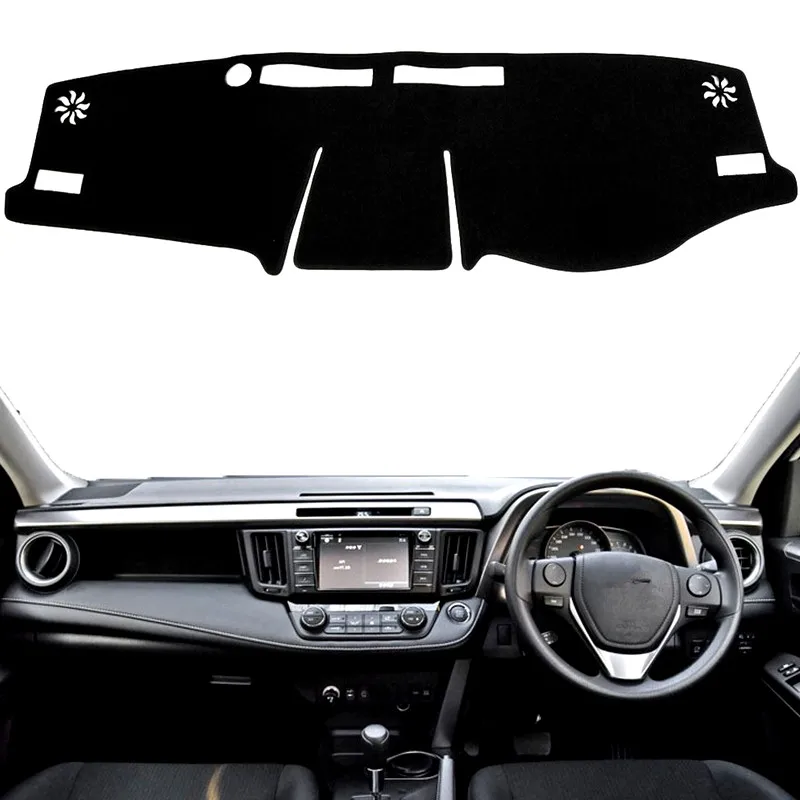 

For TOYOTA RAV4 XA50 2019 2020 Auto Dash Dashmat Dashboard Cover Pad Mat Anti-Slip Sun Shade Instrument Carpet Car Accessories