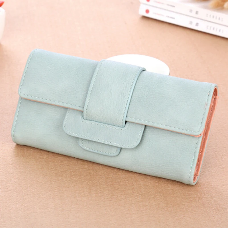 

2019 Women's Purse PU Wallet Long Wallet Mobile Phone Bag Card Holder Multi-card Bit Lady Coin Purses Female Clutch Short