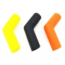 Многоцветный резиновый переключатель передач мотоциклетный башмак Защитные носки Цельнокройное покрытие Байк рычаг переключения рукава настройки частей
