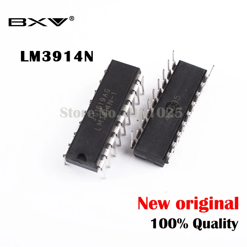 5 шт. LM3914 DIP18 DIP LM3914N-1 DIP-18 LM3914N Бесплатная доставка | Электронные компоненты и