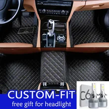 Shenlao автомобильный коврик для ног honda BRV Brio HRV vezel city accord 7 jazz аксессуары 3D Автомобильные аксессуары