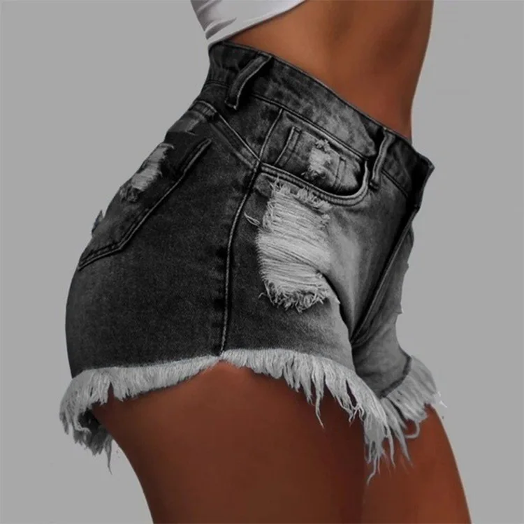 Denim Shorts Image 3
