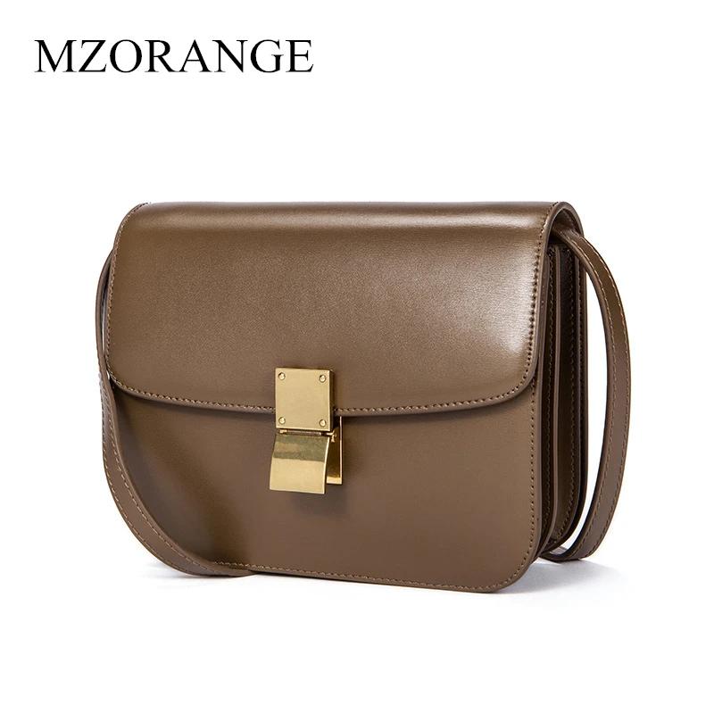 Koop Echt Leer Tofu Vrouwen Tas Luxe Handtassen Vrouwen Tassen Designer Kleine Flap Vierkante Toevallige Tas Voor Vrouwen 2019 Schouder tas