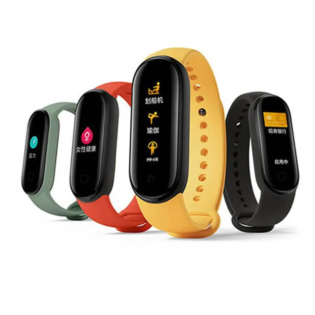 Подходит для Mi Band 5 Dyna mi c цветной дисплей большой экран 11 спортивных режимов