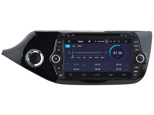 Top RUISO 4g+64g 8-Core Car DVD Player Android 9.0 for KIA CEED 2012 car multimedia auto stereo 1080P gps wifi dvr dab obd ips 19