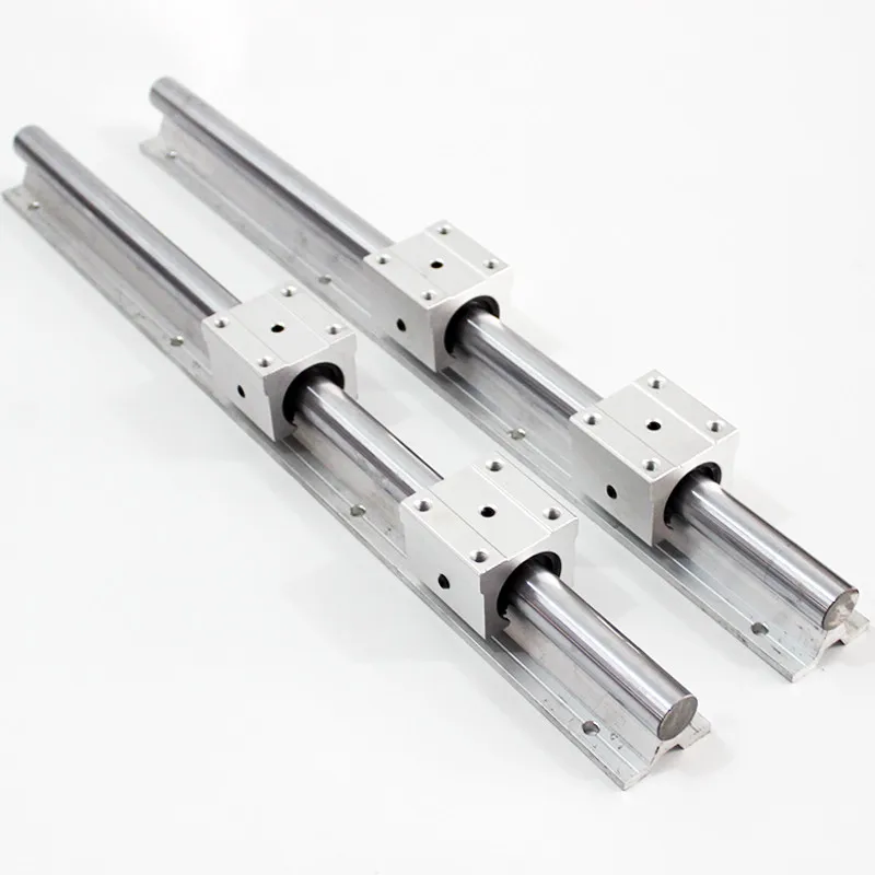 Linear Rails and Bearings 2X SBR20-1000mm Linear Rail Linear Slide Rail ...