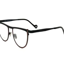 Прогрессивные очки с мультифокальными линзами, унисекс, Ретро стиль, чистый титан, полная оправа, оптическая оправа, прозрачные очки для чтения