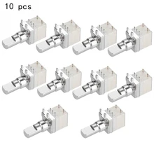 Interrupteur de Volume pour MOTOROLA GP340 GP344 GP380 P040 CP040 P140 EP450 PR400 DP1400 deep450 CP200D PRO5150 PRO5550 10 pièces