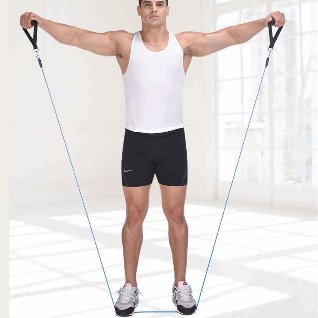 11 шт. эспандер набор эспандер резинка растягивающаяся тренировочная физическая эспандер тянущаяся веревка фитнес резинка Тренажерное Оборудование для тренировок
