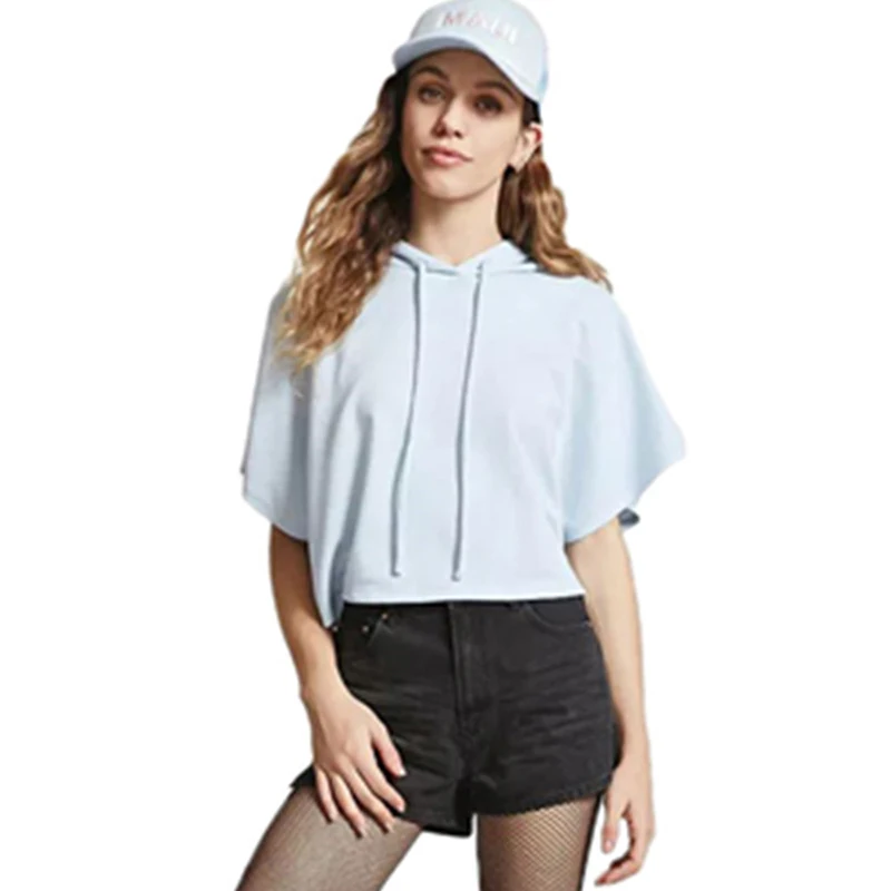 Осенняя Новинка повседневная женская футболка с капюшоном свободная