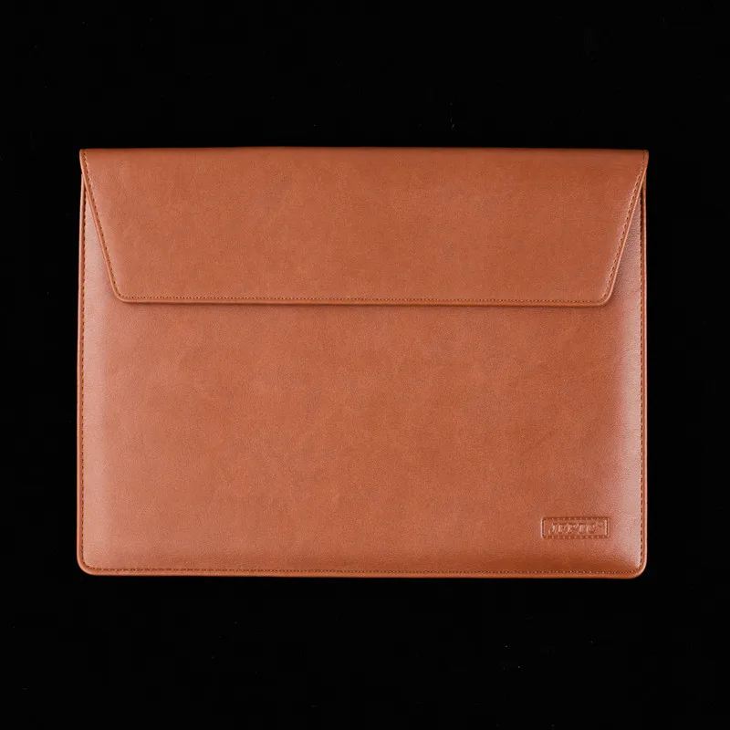 Luva Ultra-fina da Tabuleta do Couro do Plutônio Estojo da Bolsa para o Ipad Mini 7.9 Air Pro 9.7 10.5 11 Pro 12.9 Bolsa Protege o Estojo - Imagem 6