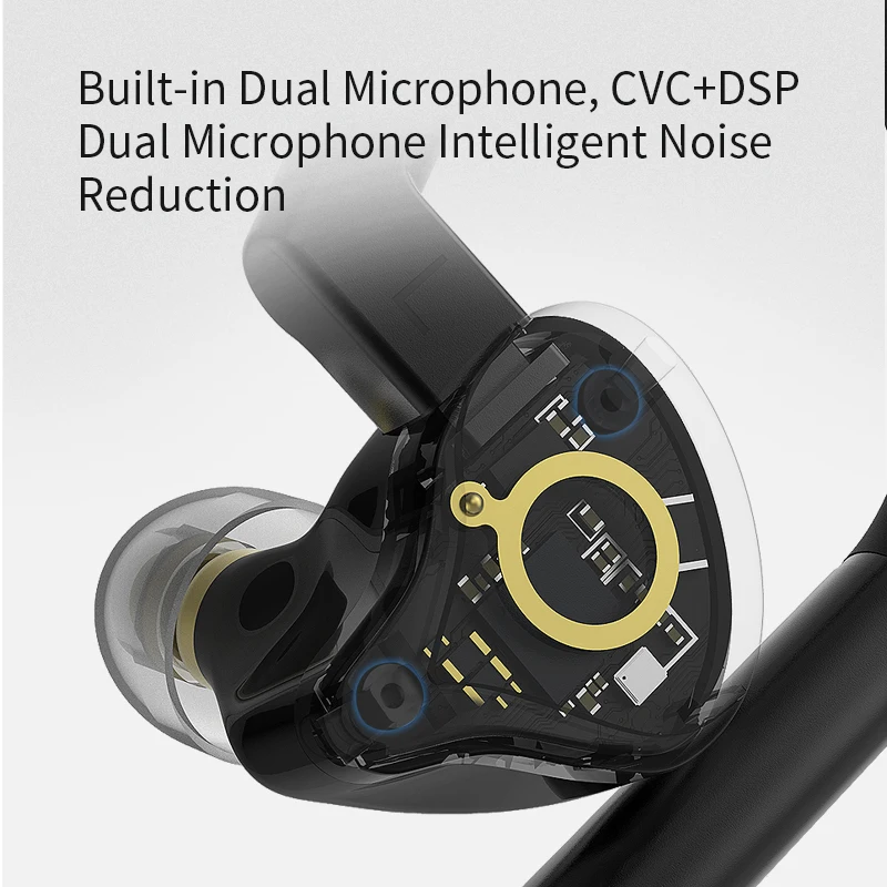 KZ E10 TWS настоящий беспроводной Гибридный Драйвер 1DD + 4BA Bluetooth наушники с басами